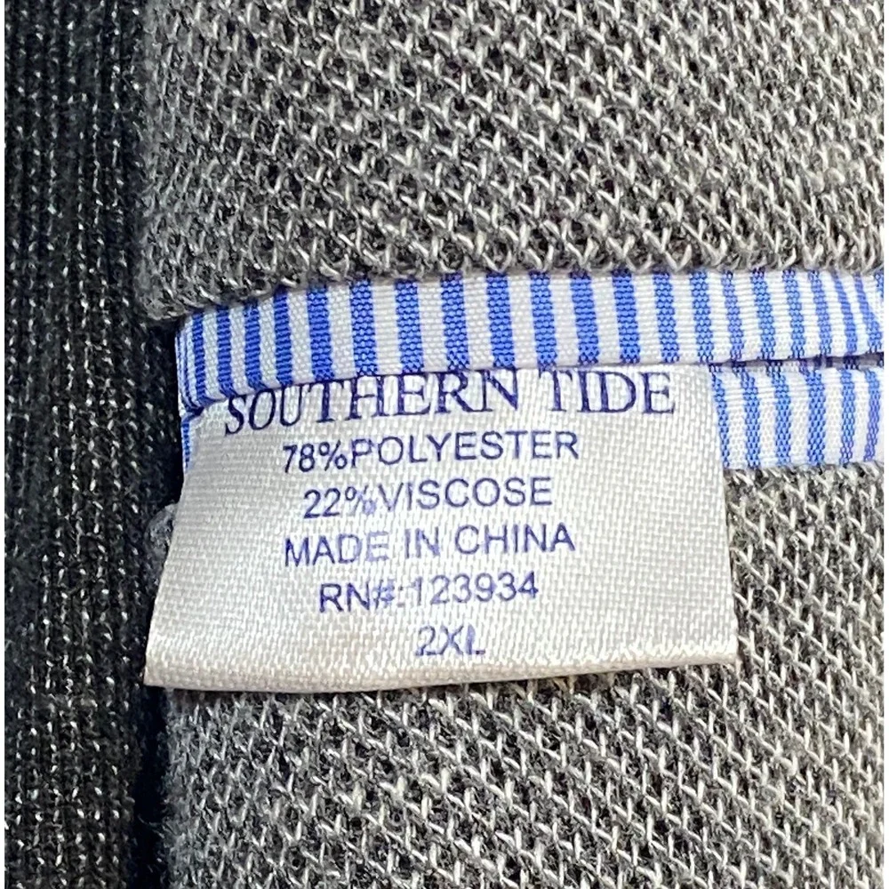 Southern Tide Men's Classic Fit Grey Knit Blazer‎ XXL